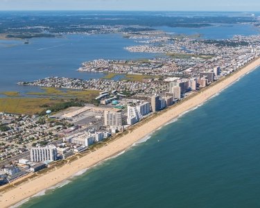Photo of Aerial View of Ocean City Maryland MD